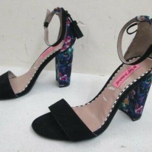 Betsey Johnson Rako Floral Sandals